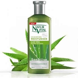 NaturVital Sensitive Moisturiser Aloe Vera Şampuan